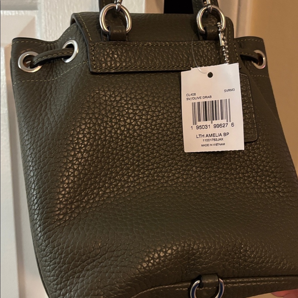 NWT Coach Leather Amelia Bag - Picture 4 of 4